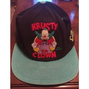Retro Krusty The Clown Adjustable Snapback